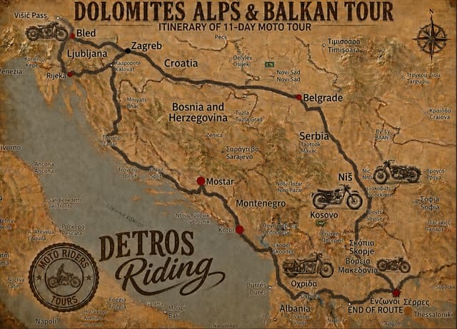 Αφίσα: Βαλκάνια 2027 Detros Series