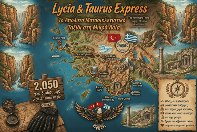Αφίσα: Lycia & Taurus Express